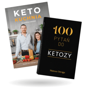 książki o kuchni keto i pytaniach na temat ketozy